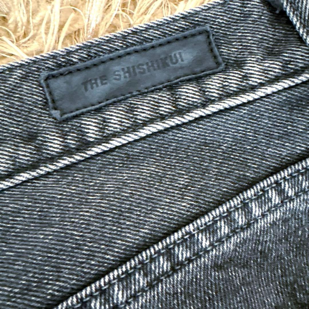 THE SHISHIKUI シシクイ EASY DENIMデニム ブラック 36