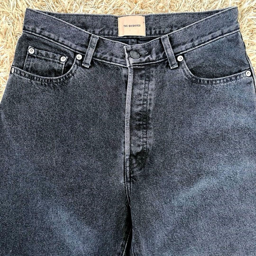 THE SHISHIKUI シシクイ EASY DENIMデニム ブラック 36