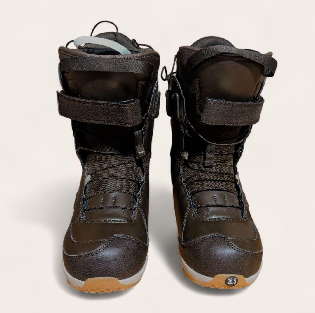 未使用品 DEELUXE スノーボードブーツ 26.5cm 茶 スノボ ブーツ