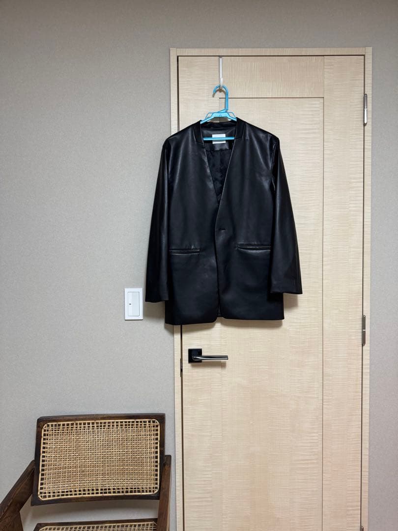 MIESROHE ブラック レザージャケット サイズ0