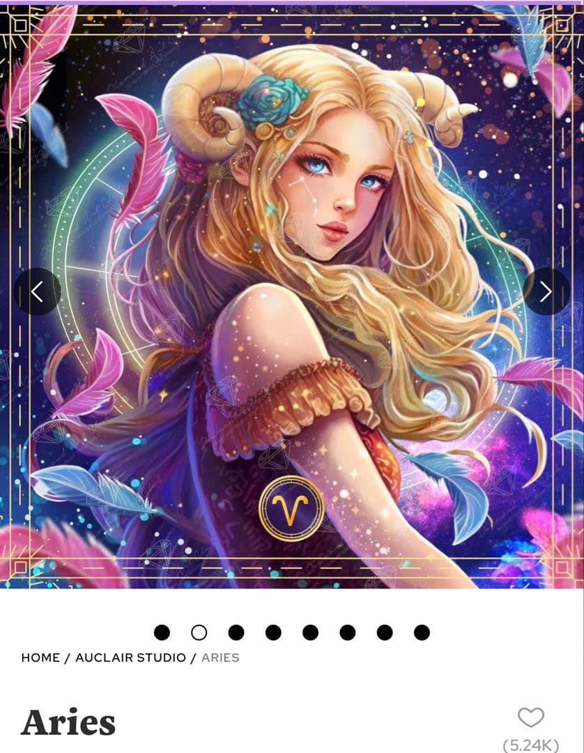 DAC ダイヤモンドアートクラブ Aries - AS