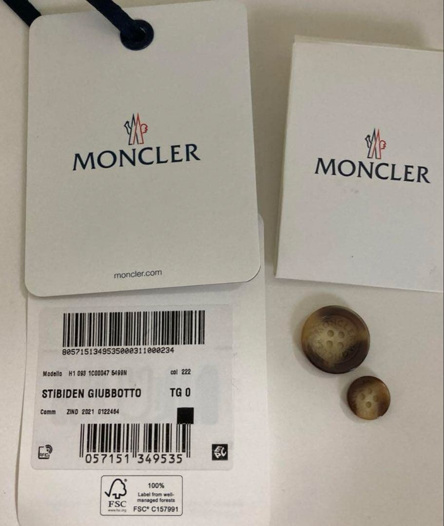 タイムセールMONCLERモンクレールトレンチコート0サイズ美品