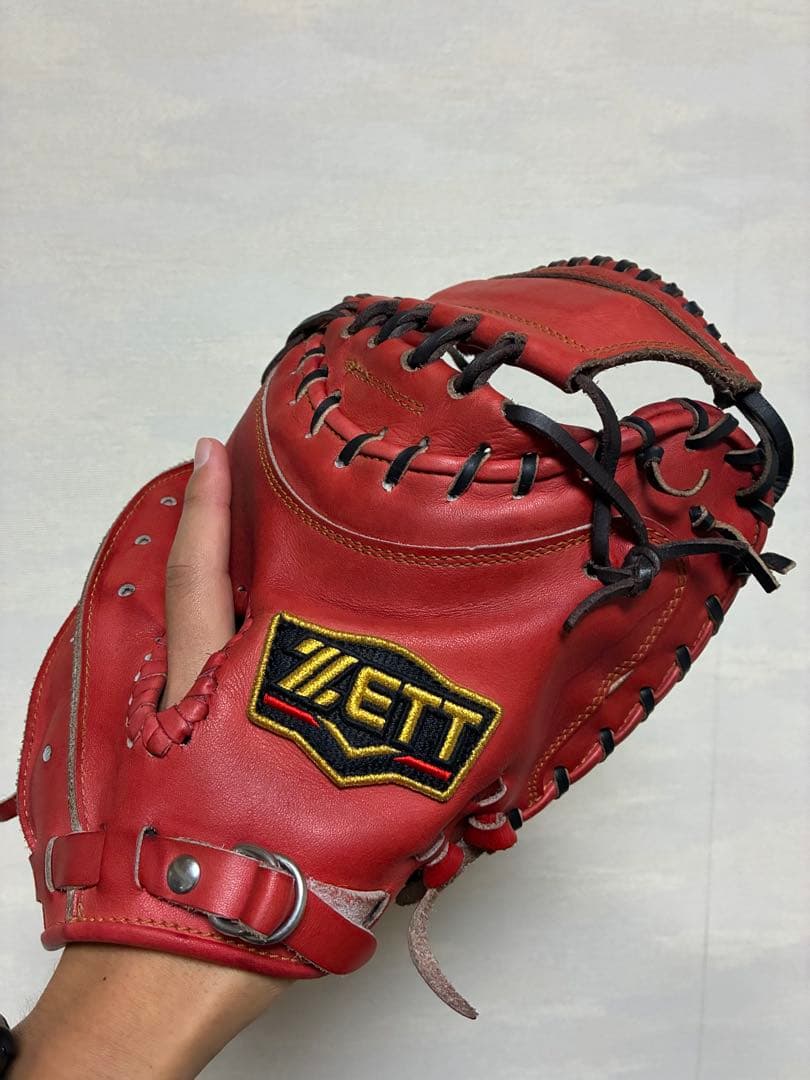 【即戦力】ZETT 軟式キャッチャーミット プロステイタス
