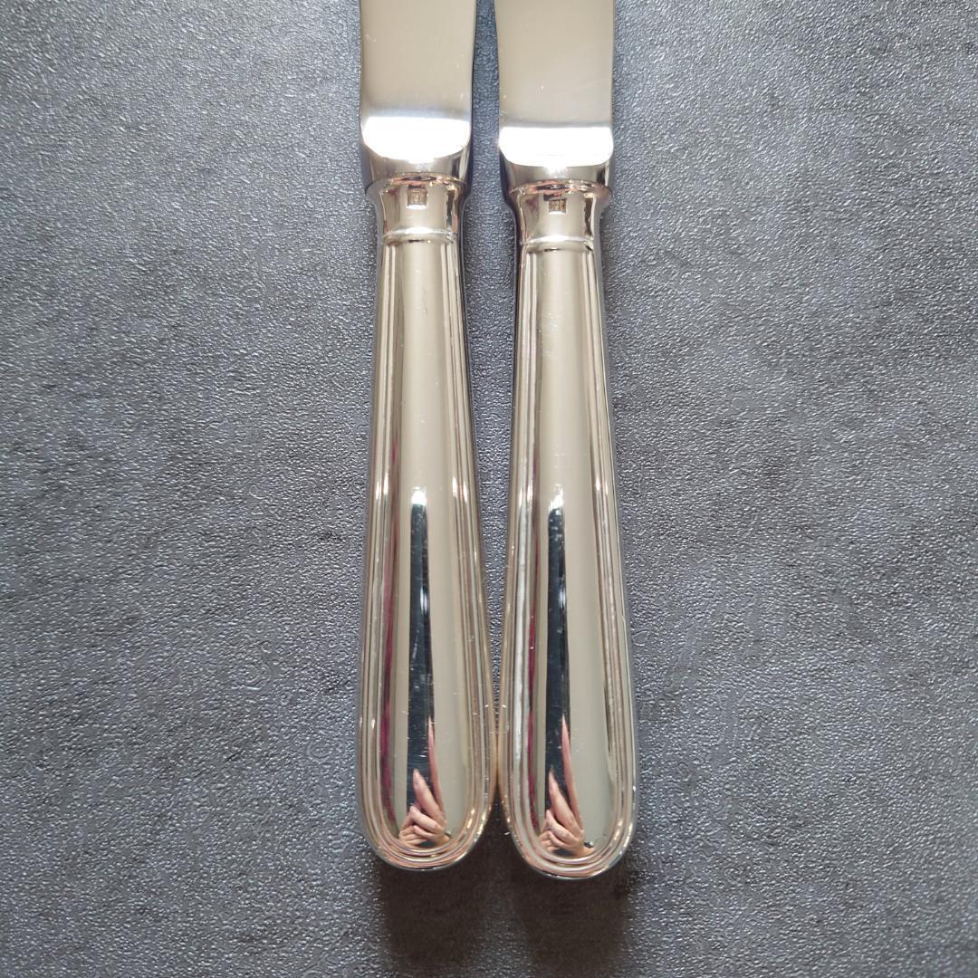 美品 クリストフル アルビ デザートナイフ 2点