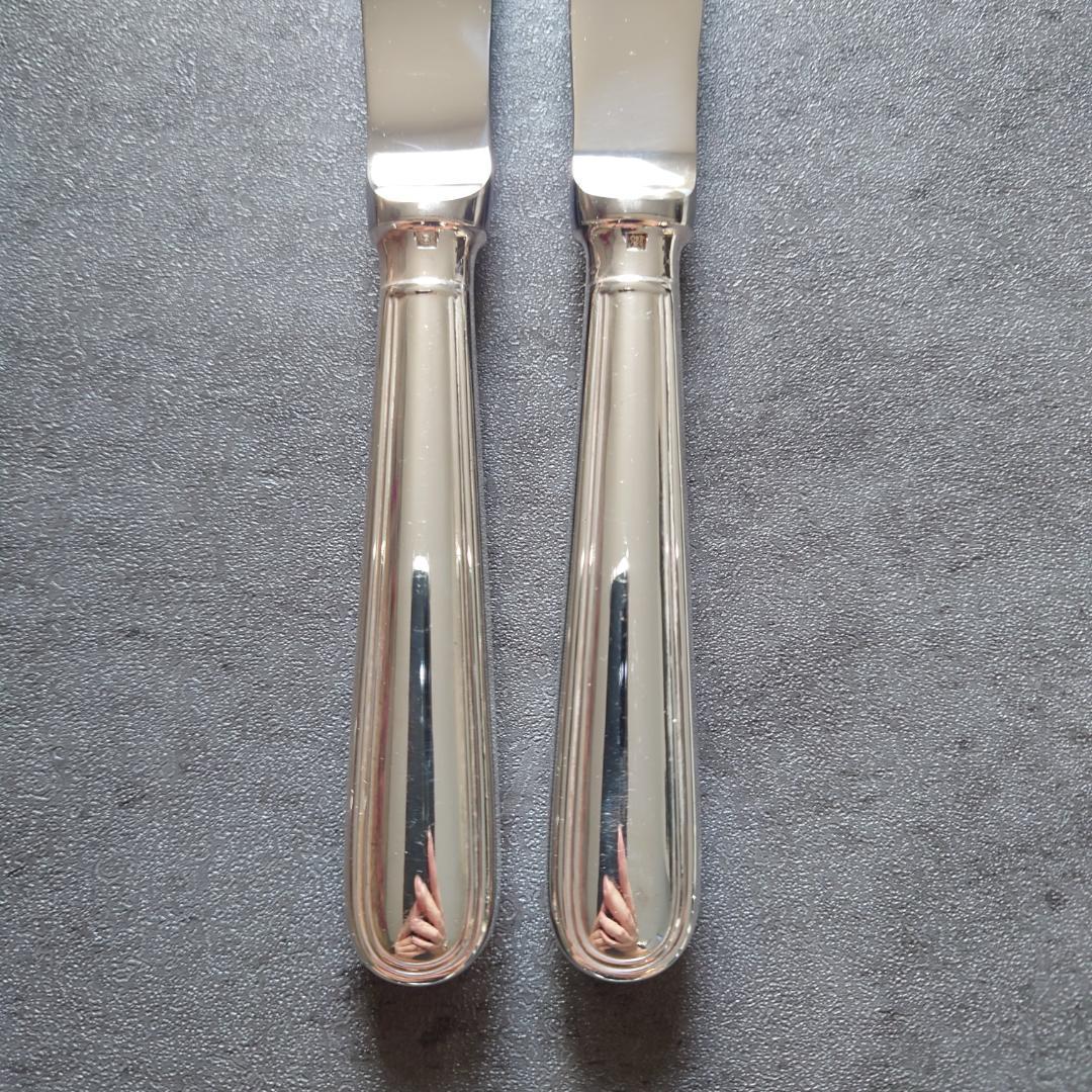 美品 クリストフル アルビ デザートナイフ 2点