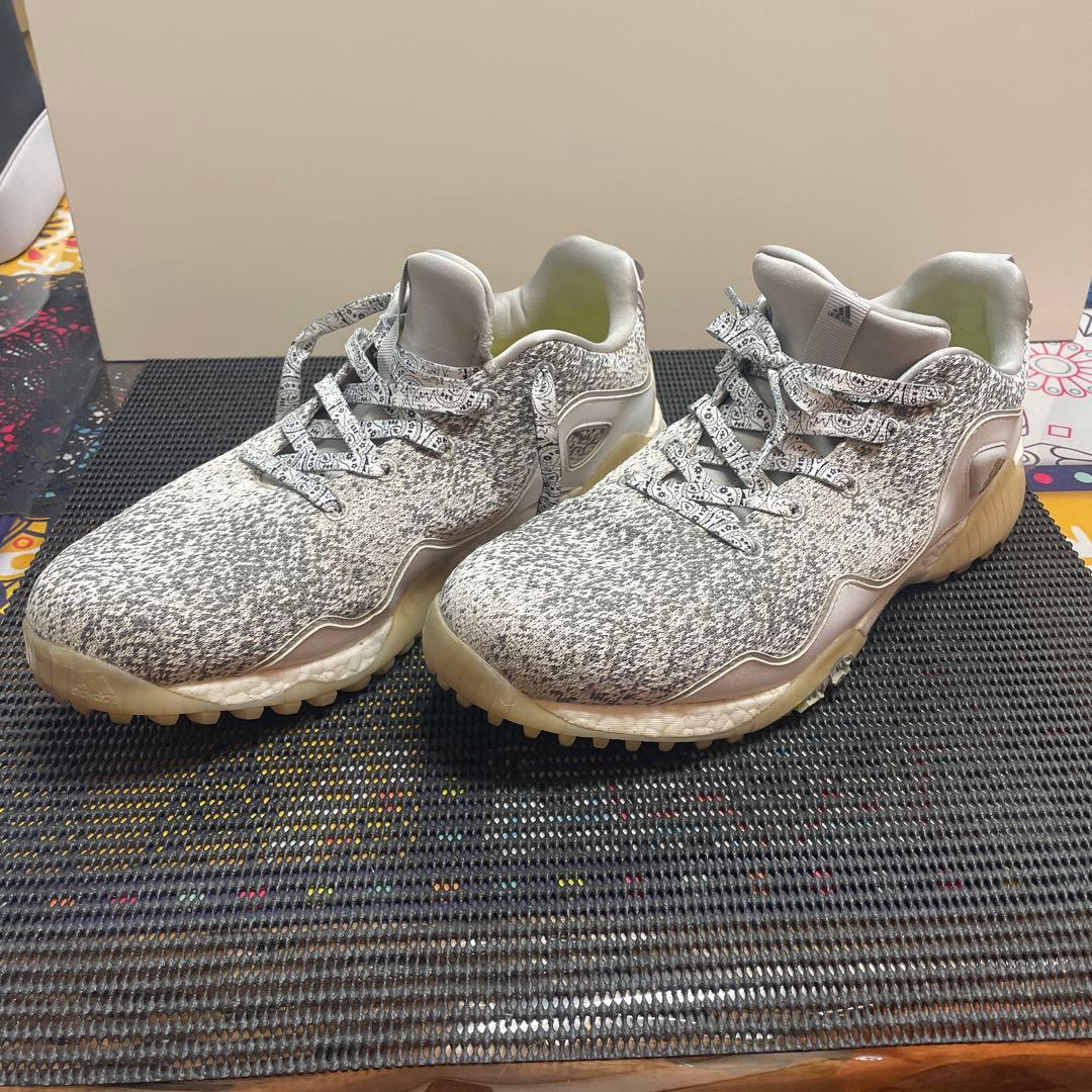 adidas ゴルフシューズ グレー/ホワイト系