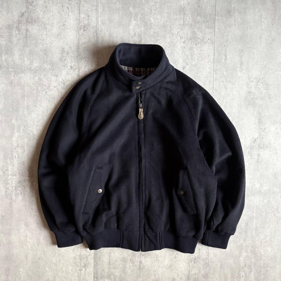 【90s vintage】カミシヤ　スイングトップ　裏地チェック　短丈　日本製