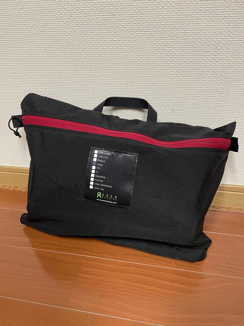 Seek outside ポータブルチタン薪ストーブL+オプション3種