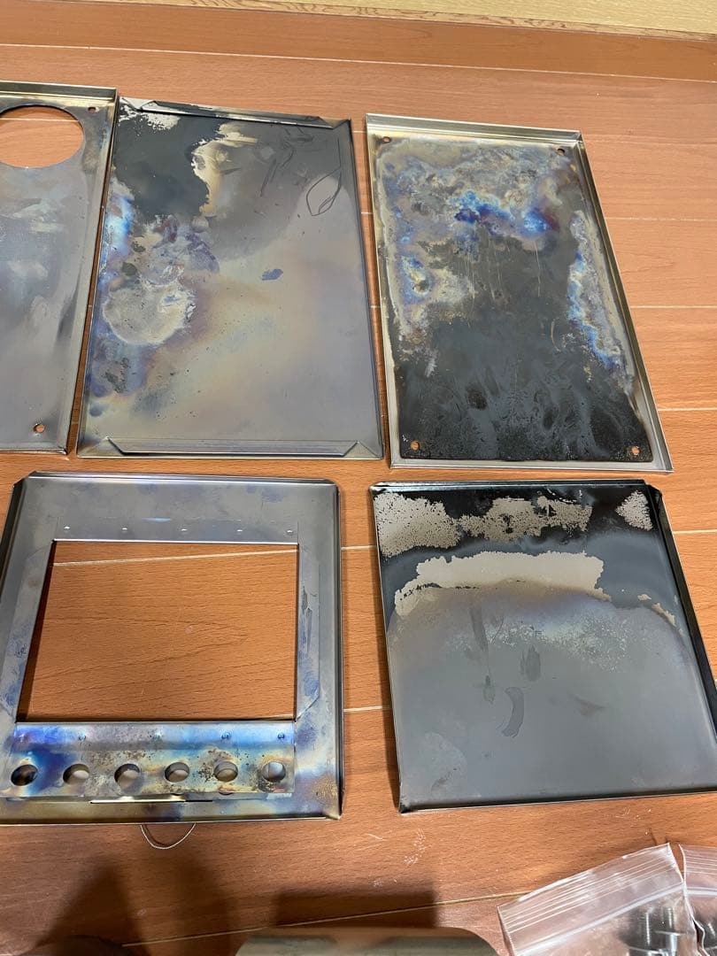 Seek outside ポータブルチタン薪ストーブL+オプション3種