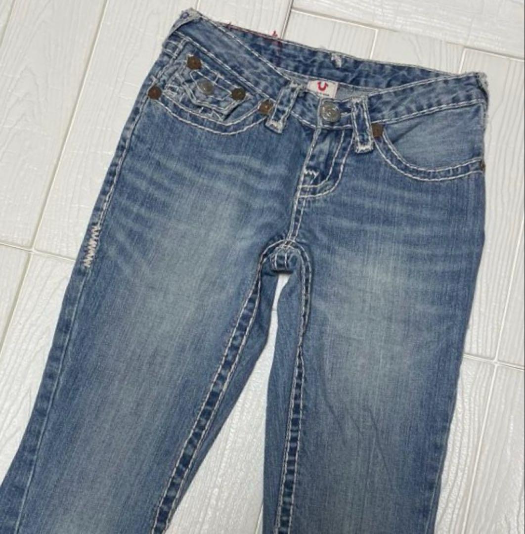 トゥルーレリジョン JOEY SUPER T USA製 ブーツカットデニム 25