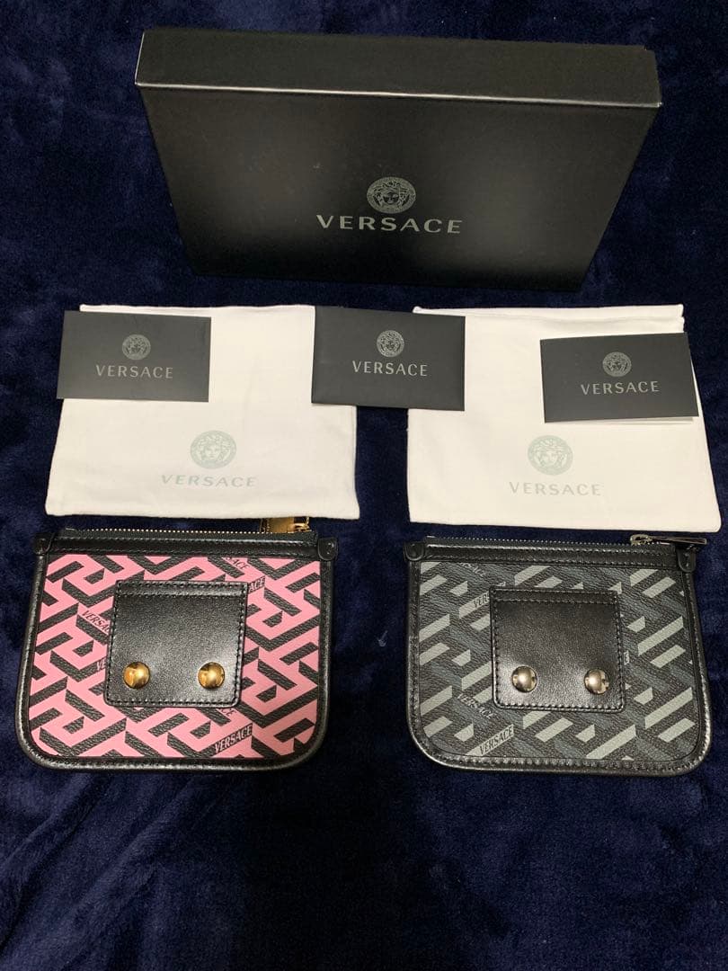 定価9万6000円❗️ヴェルサーチ ラ・グレカ ペアセット　ケース❗️箱付き‼️