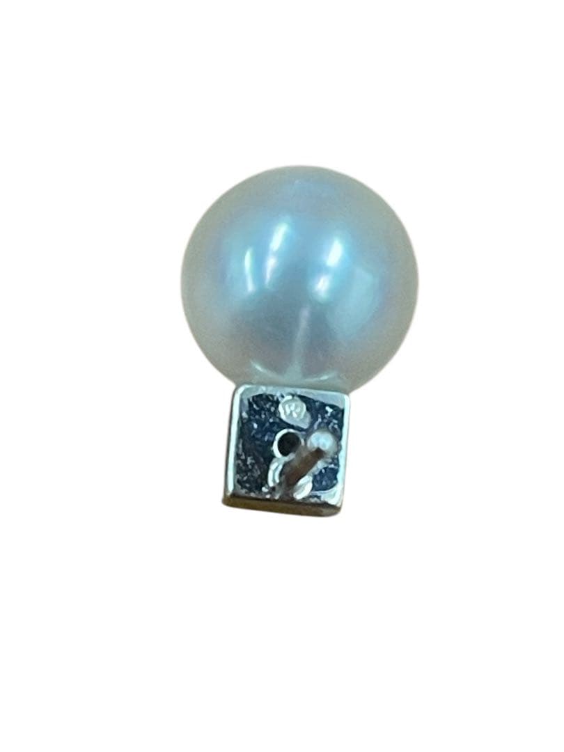 ⭕️ピアス MIKIMOTO ミキモト K18 パール 真珠約7.2mm 18金