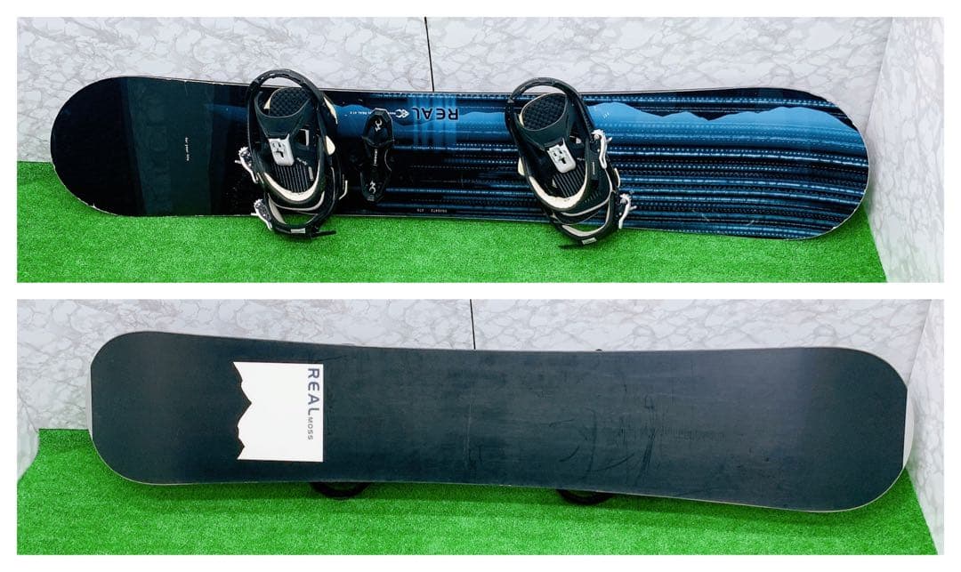 スノーボードセット　MOSS 147 SALOMON Mバイン