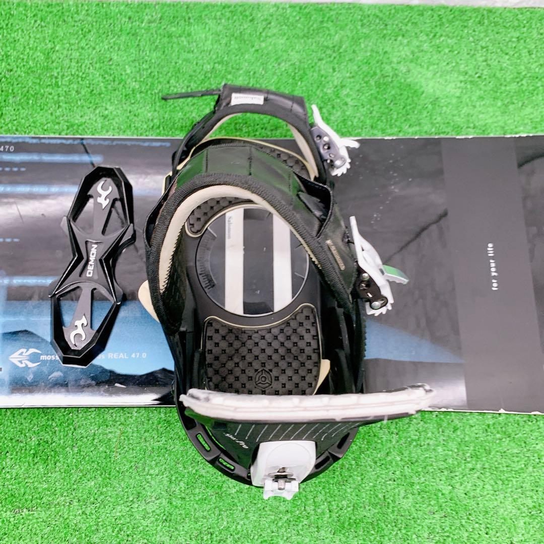 スノーボードセット　MOSS 147 SALOMON Mバイン