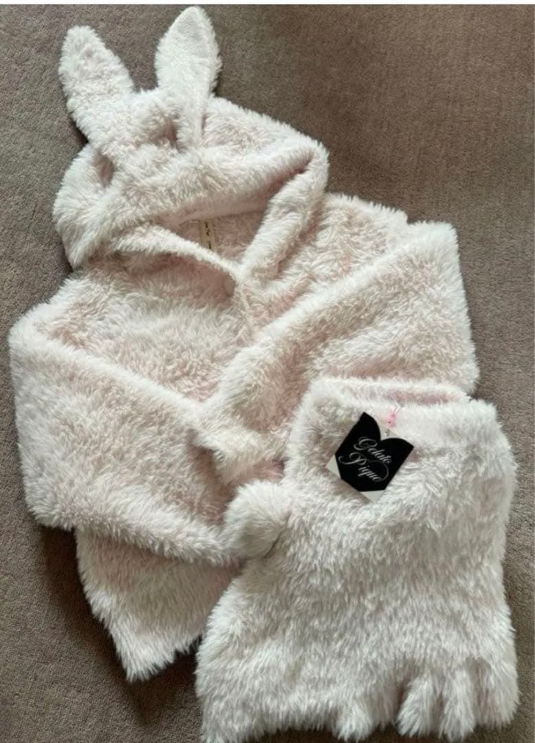 【新品】gelato pique バニーモコ　セットアップ