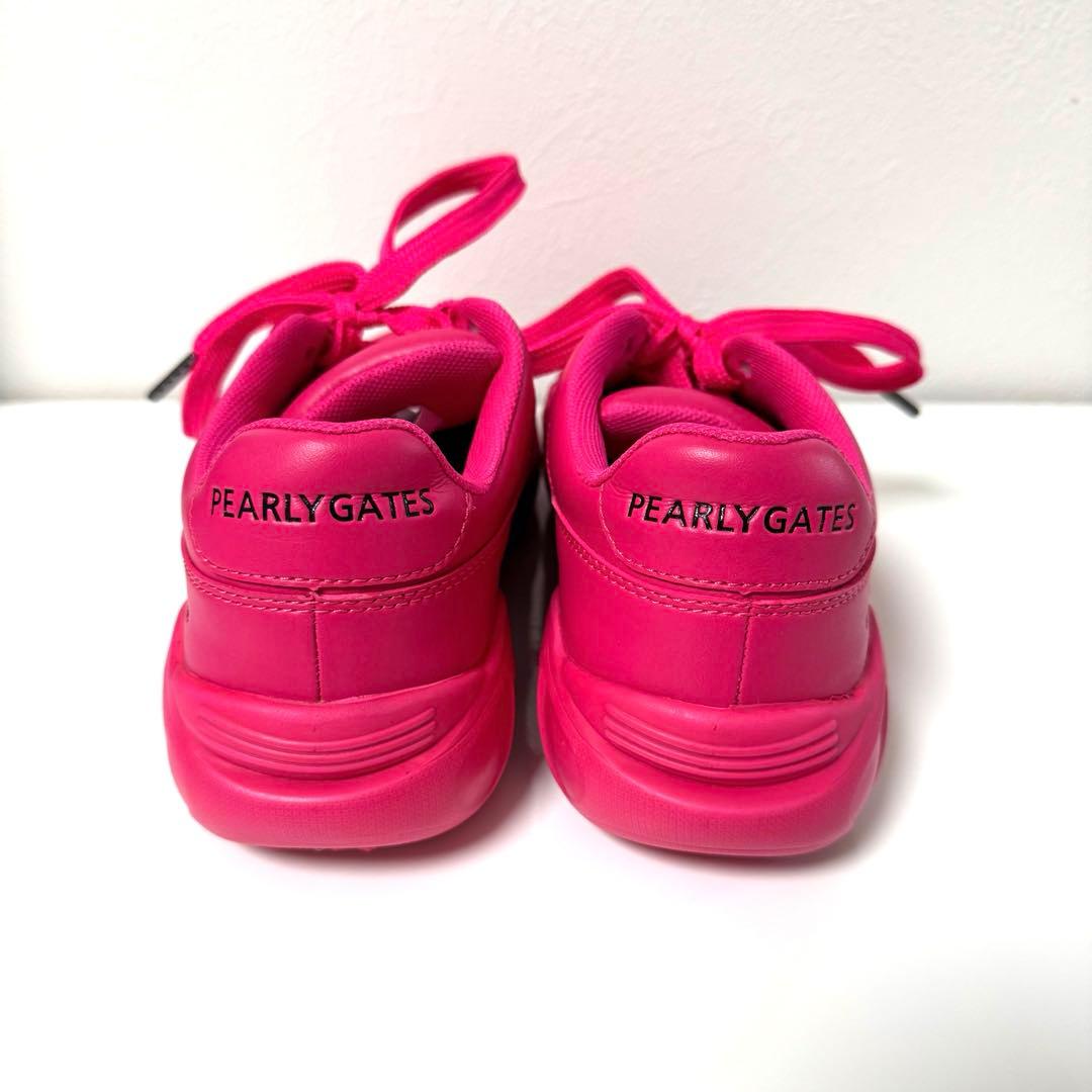 PEARLYGATES ピンク シューズ　23cm