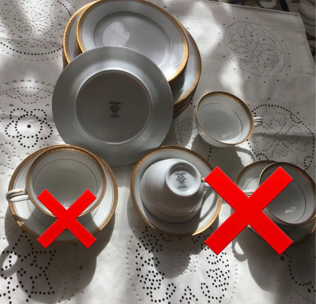 サンゴさまへ【ノリタケ】Richmond プレートセット