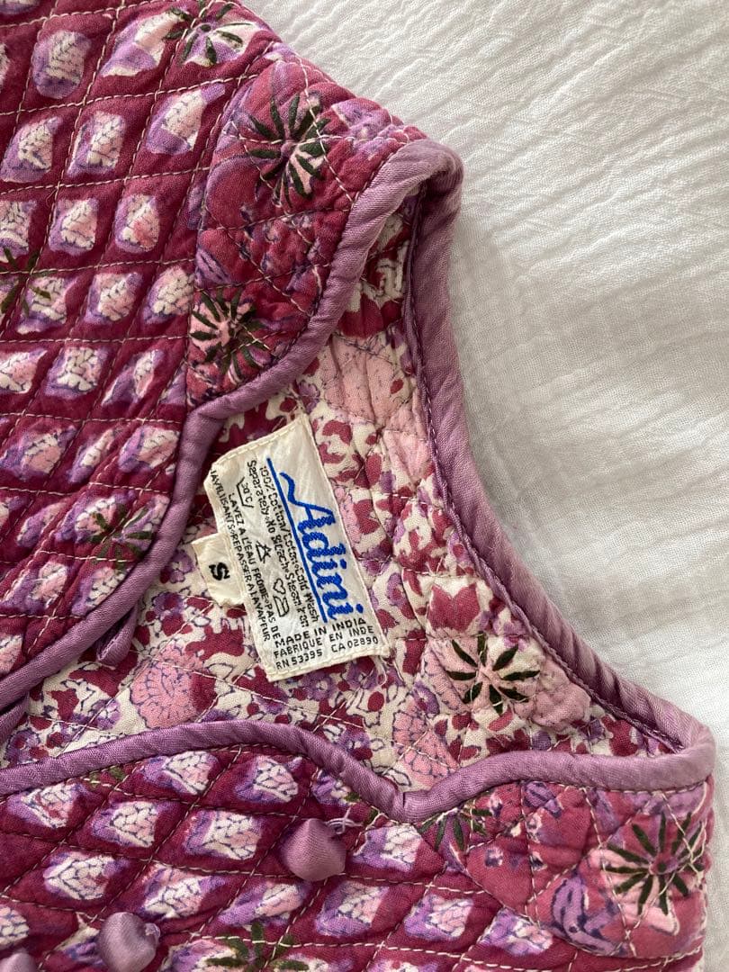 1月21日限定値下げ　ヴィンテージ 70s インド綿ワンピース 70年代