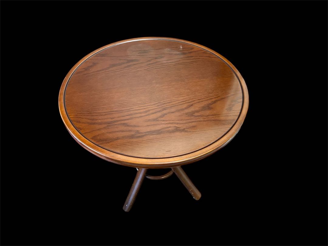 大塚家具 秋田木工 ダイニングテーブル（丸）「T-130」 ナラ材／ブナ