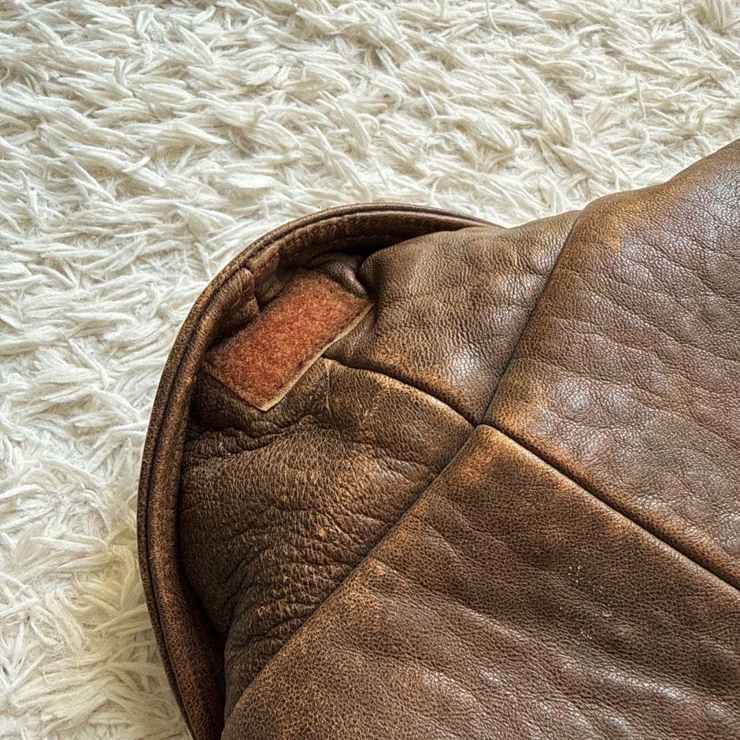 90s Type A-2 羊革 ライナー フライトジャケット ボンバージャケット