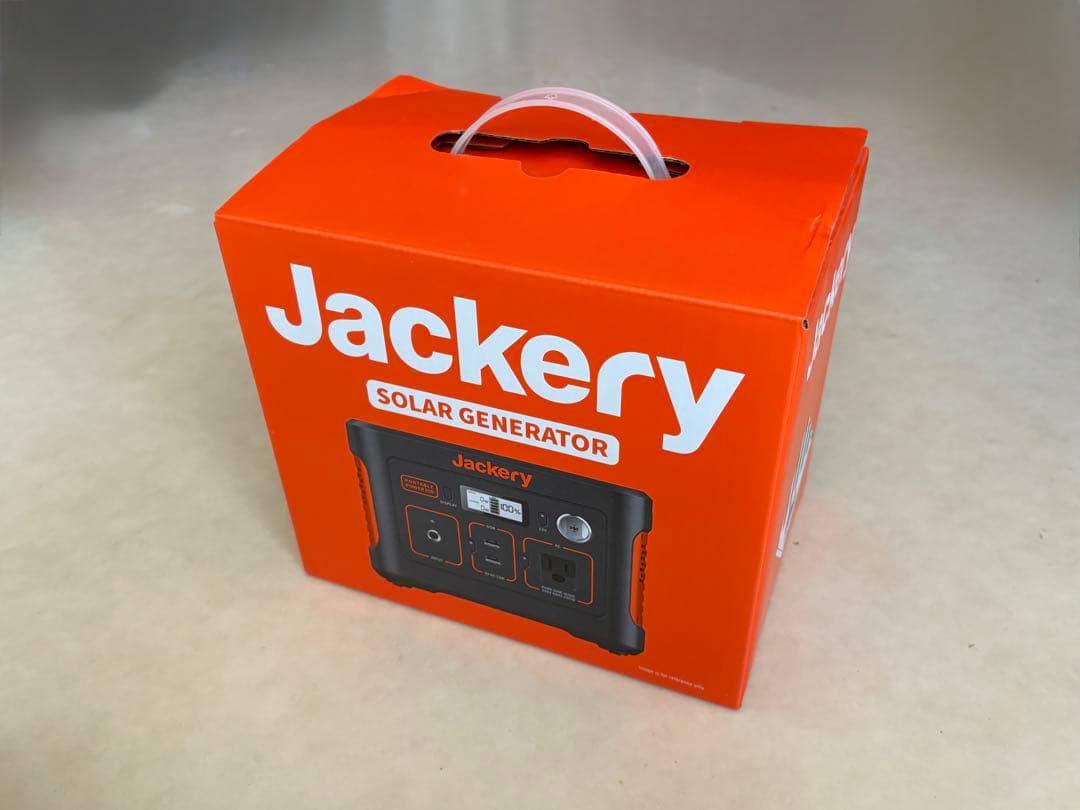 【新品同様】Jackeryポータブル電源400（ソーラーなし）