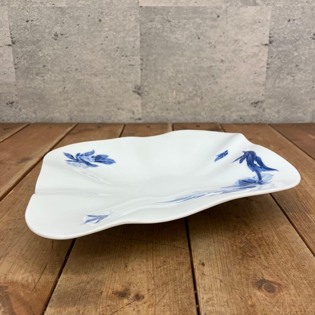 深川製磁 オリエンタルブルー 陶器製 銘々皿 茶道具セット 湯飲み 急須 大皿