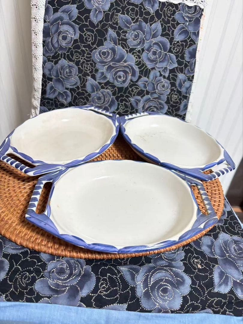 NAKAO CERAMIC　　栄木正敏デザイン　プレート　7枚