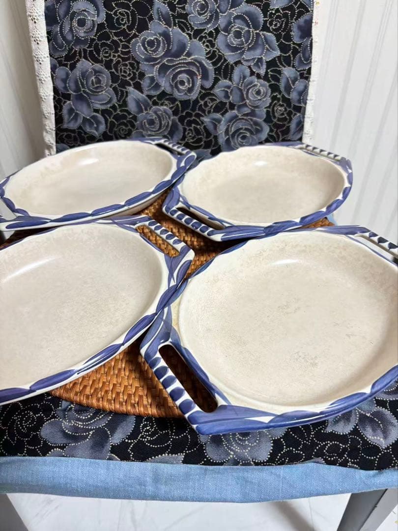 NAKAO CERAMIC　　栄木正敏デザイン　プレート　7枚