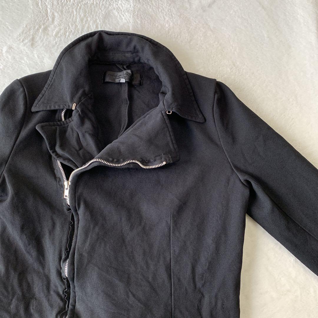 希少 COMME des GARCONS 縮絨 ライダース ジャケット y2k