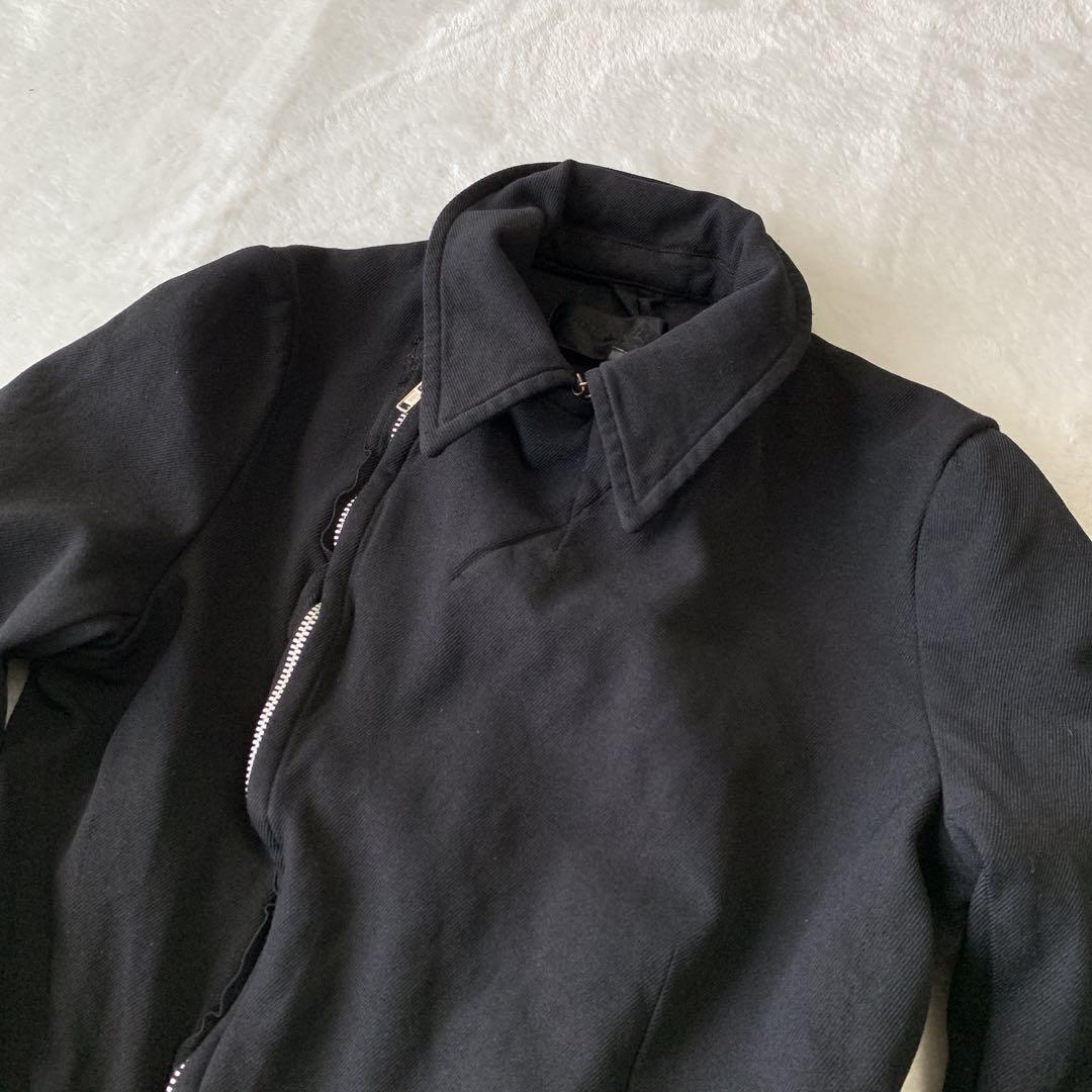 希少 COMME des GARCONS 縮絨 ライダース ジャケット y2k