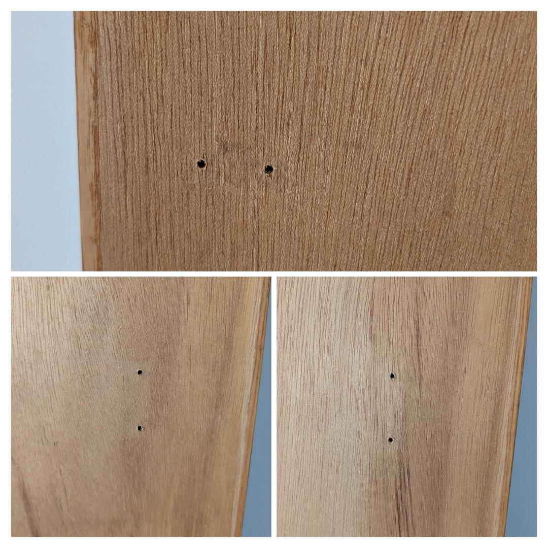 ビンテージ アノニマス ウッドフレーム ウォールミラー 立て掛け鏡 北欧 美品