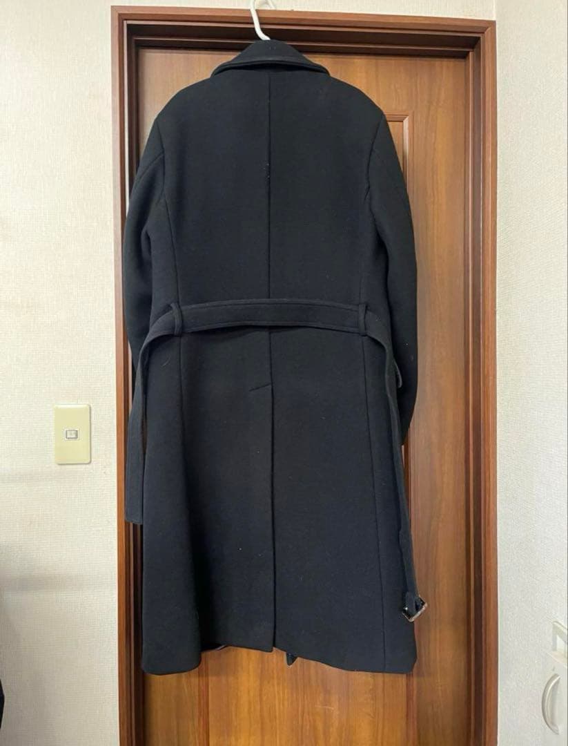 Y’s for men ワイズフォーメン メルトンウールロングコート