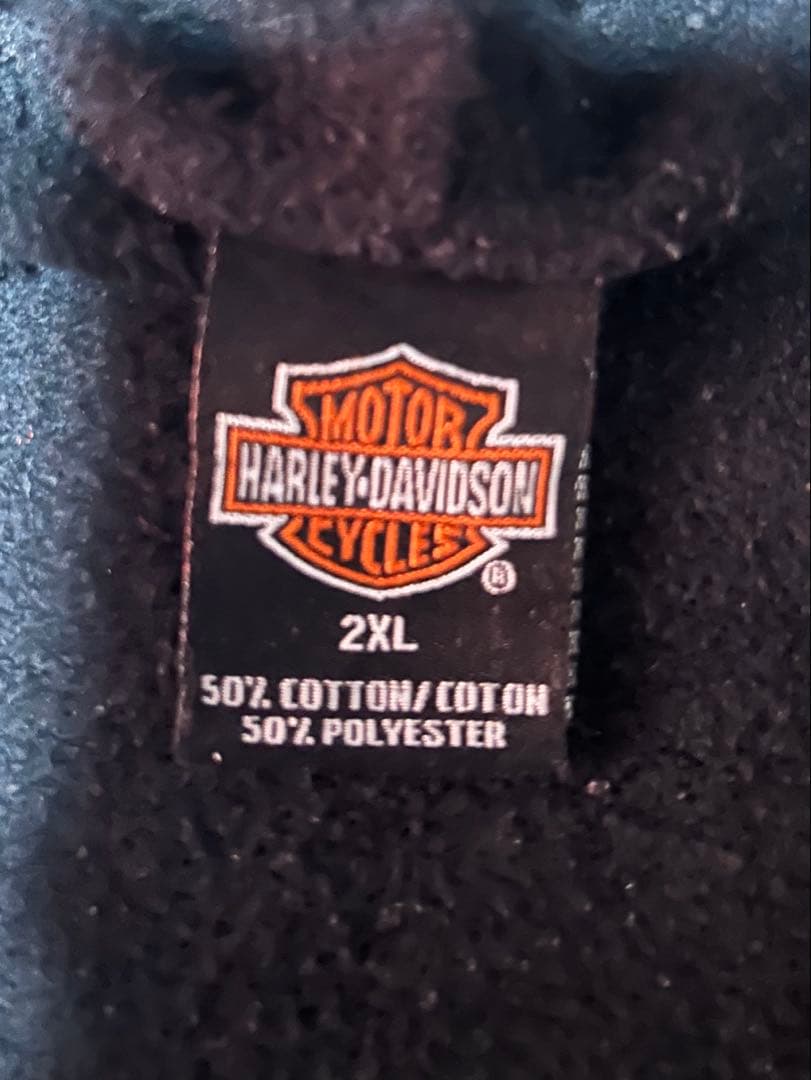 HARLEY DAVIDSON フルジップパーカー