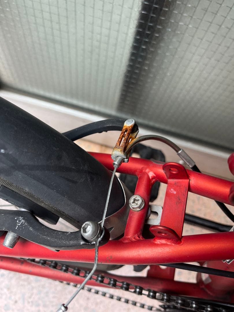 DAHON SUV D6 折りたたみ自転車 レッド ミニベロ