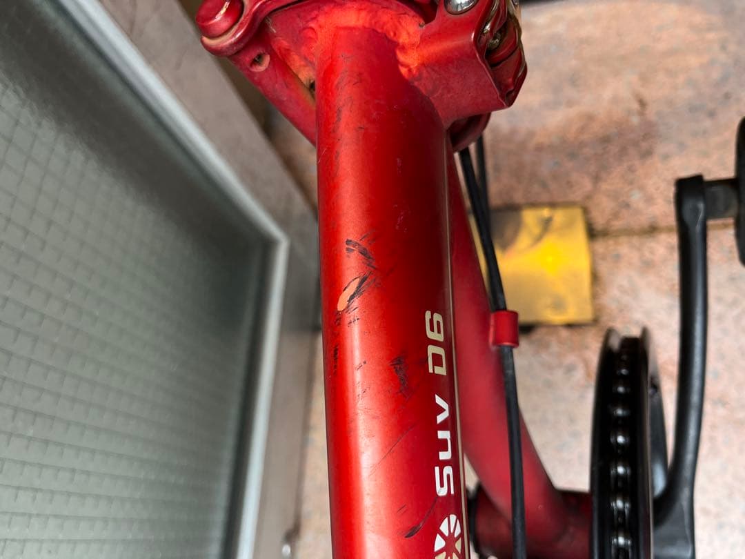 DAHON SUV D6 折りたたみ自転車 レッド ミニベロ