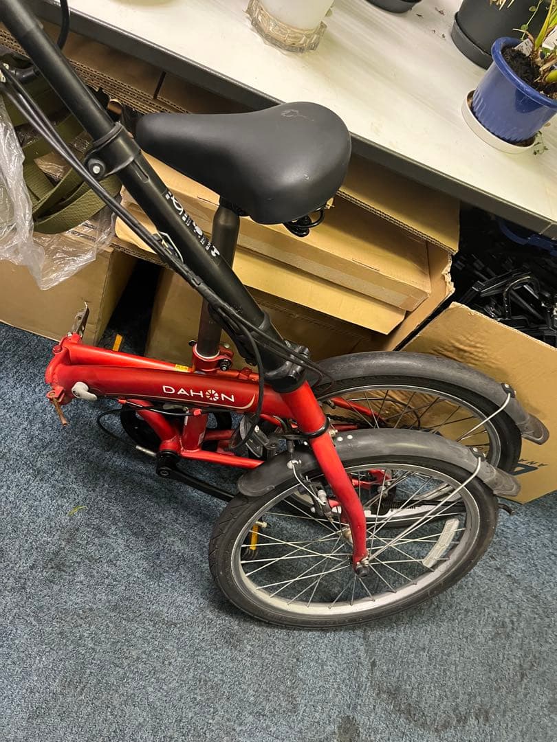 DAHON SUV D6 折りたたみ自転車 レッド ミニベロ