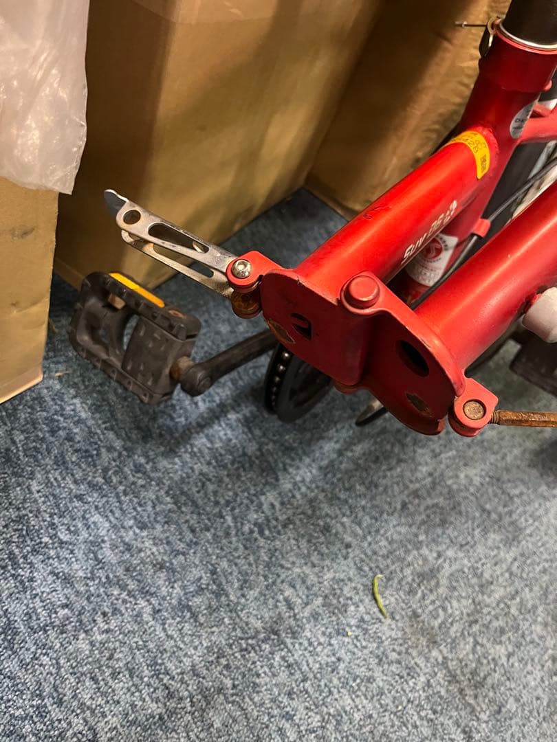 DAHON SUV D6 折りたたみ自転車 レッド ミニベロ