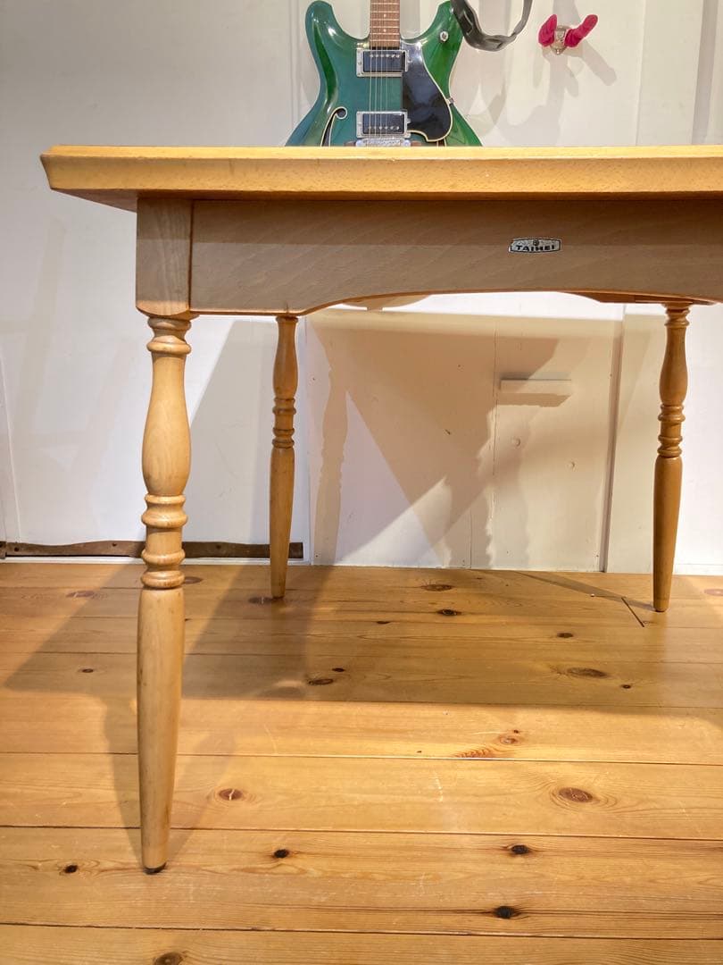 希少 太平 正方形 ナチュラルダイニングテーブル ビンテージ レトロ 昭和 飛騨