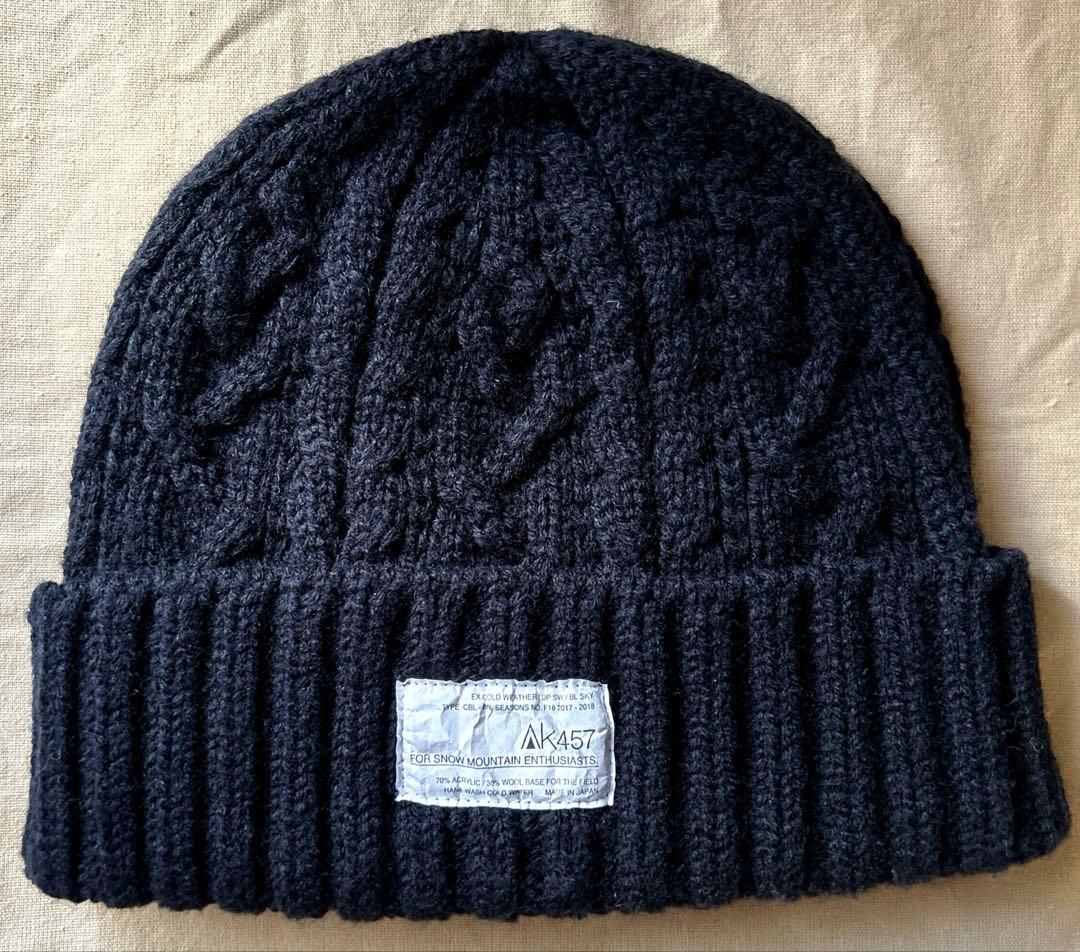 Burton AK457 ビーニー ブラック fragment