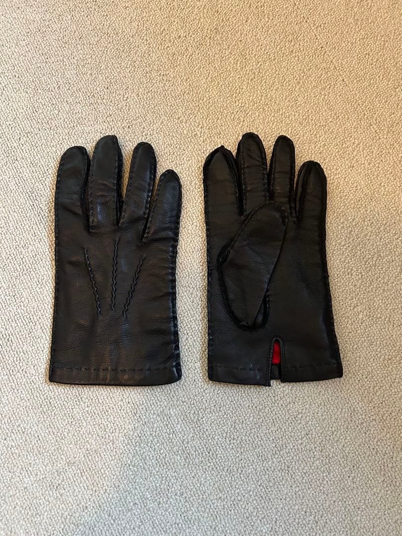 小物 DENTS leather silk globe size8