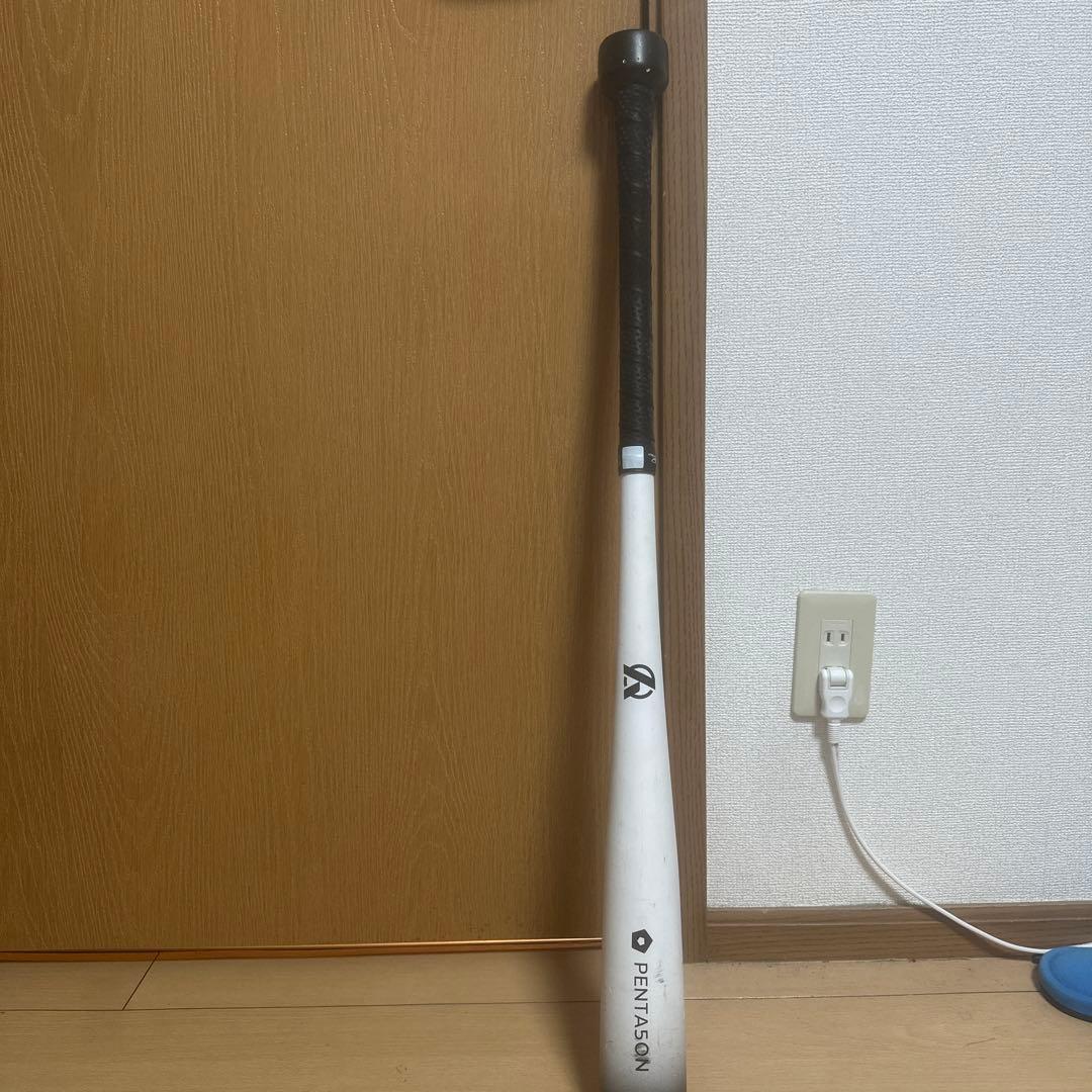 アメイジング ミノルマンバット ペンタゴン ホワイト×ブラック85cm 890g