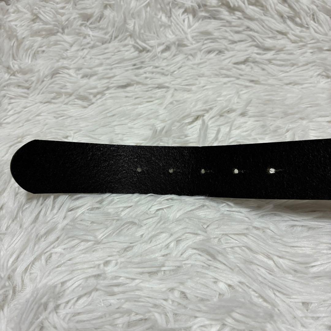 DOLCE & GABBANA ベルト　バックル　DC レザー　イタリア製