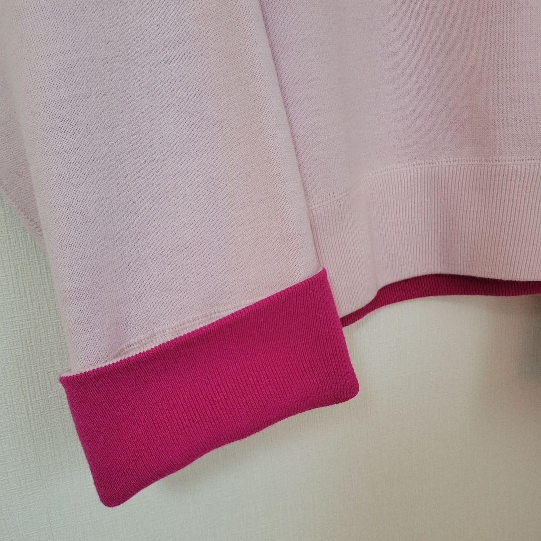 【新品】ADAM ET ROPÉ バイカラーリバーシブルニットプルオーバー