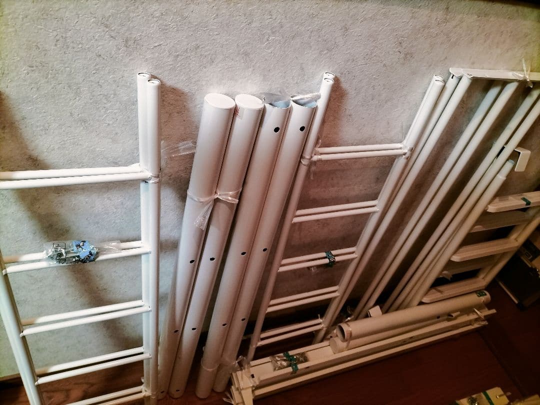 ロフトベッド　ホワイト【兵庫県姫路市で引き取り限定】