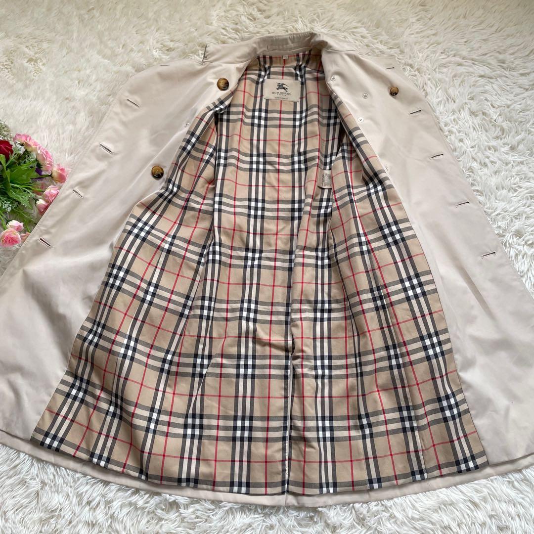 BURBERRY LONDONバーバリートレンチコートベージュ　裏地ノバチェック