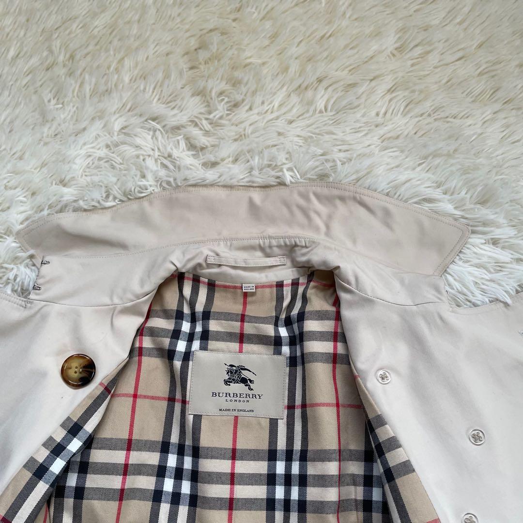 BURBERRY LONDONバーバリートレンチコートベージュ　裏地ノバチェック