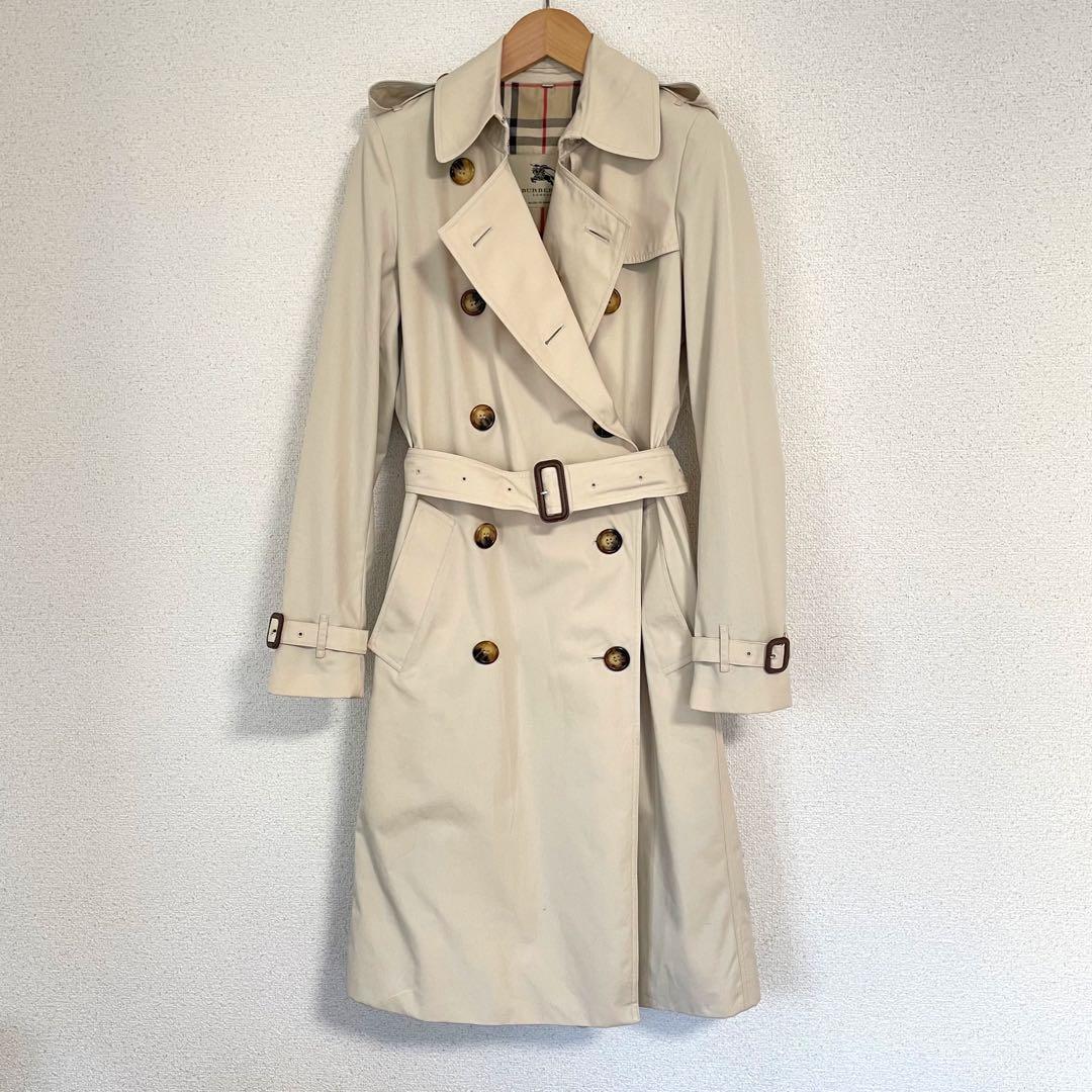 BURBERRY LONDONバーバリートレンチコートベージュ　裏地ノバチェック