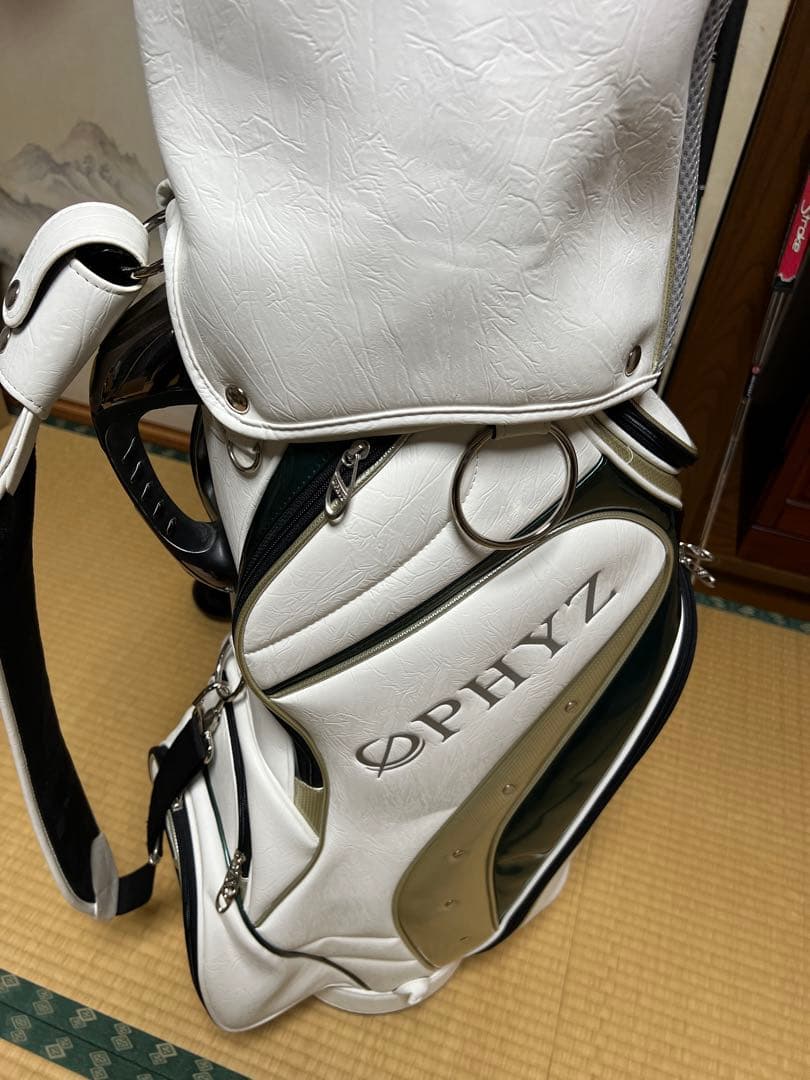 使用回数数回 PHYZ メンズクラブセット 8本 パター付き フレックスR　美品