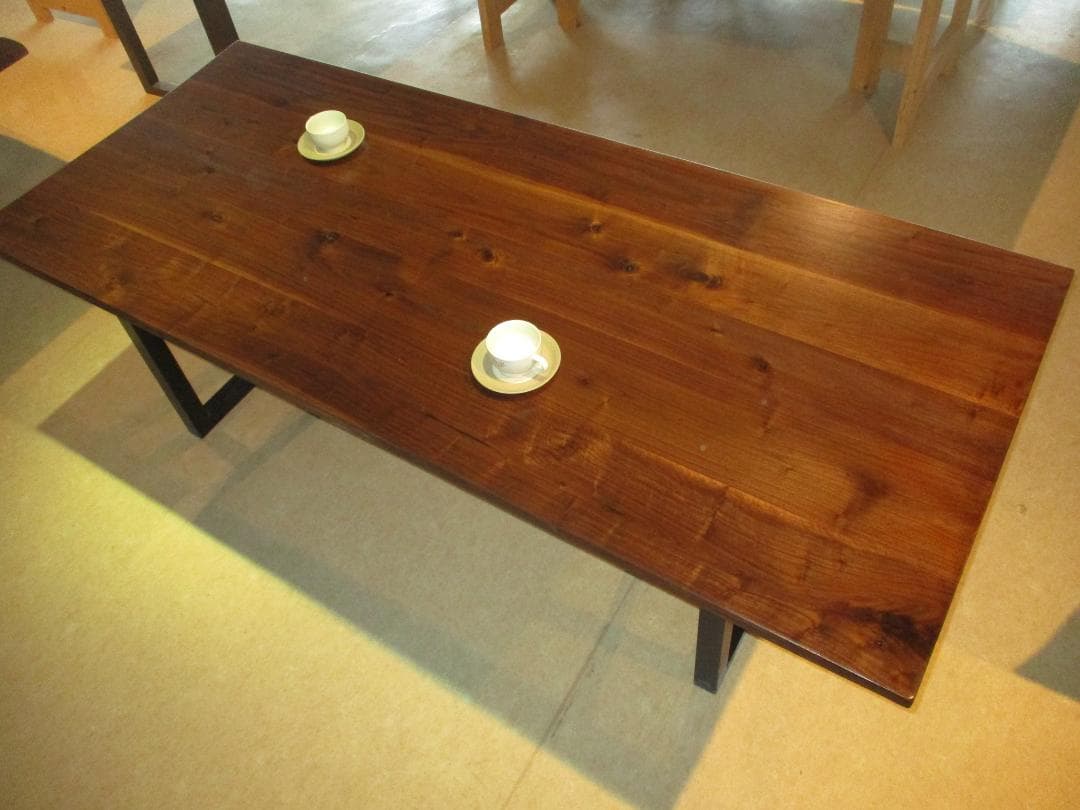 J-0029■　ウォールナット　テーブル　ローテーブル　ダイニング　座卓　天板