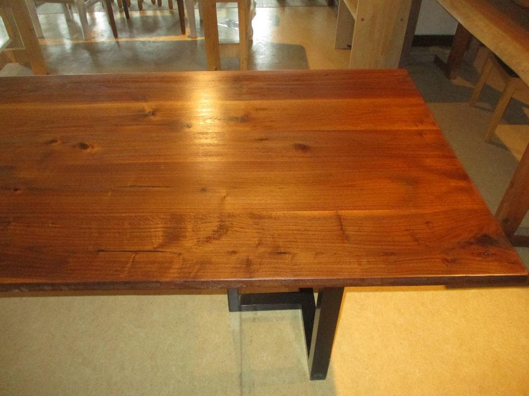 J-0029■　ウォールナット　テーブル　ローテーブル　ダイニング　座卓　天板